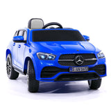 Mercedes GLE450 12V Kids Ride-On Car SUV com controle remoto dos pais R/C | Azul