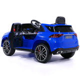 Mercedes GLE450 12V Kids Ride-On Car SUV com controle remoto dos pais R/C | Azul