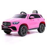 Mercedes GLE450 12V Kids Ride-On Car SUV com controle remoto dos pais R/C | Rosa