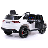 Mercedes GLE450 12V Kids Ride-On Car SUV com controle remoto dos pais R/C | Branco