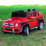 Mercedes Maybach G650 12V carro infantil com controle remoto dos pais | Vermelho Cereja