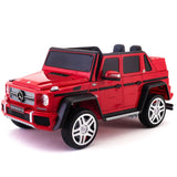 Mercedes Maybach G650 12V carro infantil com controle remoto dos pais | Vermelho Cereja