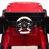 Mercedes Maybach G650 12V carro infantil com controle remoto dos pais | Vermelho Cereja