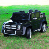 Mercedes Maybach G650 12V carro infantil com controle remoto dos pais | Preto