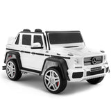 Mercedes Maybach G650 12V carro infantil com controle remoto dos pais | Branco