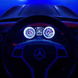 Carro infantil Mercedes CLA45 12V com controle remoto dos pais R/C | Branco