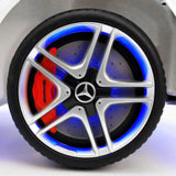 Carro infantil Mercedes CLA45 12V com controle remoto dos pais R/C | Branco