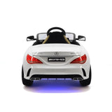 Carro infantil Mercedes CLA45 12V com controle remoto dos pais R/C | Branco