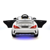 Carro infantil Mercedes CLA45 12V com controle remoto dos pais R/C | Branco