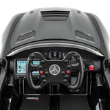 Carro infantil Mercedes GT AMG 12V com controle remoto dos pais | Amarelo