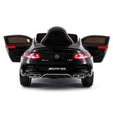 Carro infantil Mercedes C63S 12V com controle remoto dos pais R/C | Preto