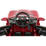 Kiddie Roadster 12V carro elétrico infantil com controle remoto dos pais R/C | Vermelho Cereja