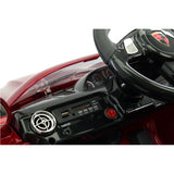 Kiddie Roadster 12V carro elétrico infantil com controle remoto dos pais R/C | Vermelho Cereja