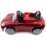 Kiddie Roadster 12V carro elétrico infantil com controle remoto dos pais R/C | Vermelho Cereja