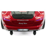 Kiddie Roadster 12V carro elétrico infantil com controle remoto dos pais R/C | Vermelho Cereja