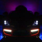 Kiddie Roadster 12V carro elétrico infantil com controle remoto dos pais R/C | Vermelho Cereja