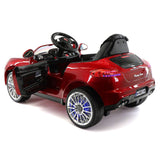 Kiddie Roadster 12V carro elétrico infantil com controle remoto dos pais R/C | Vermelho Cereja