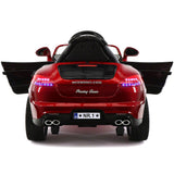 Kiddie Roadster 12V carro elétrico infantil com controle remoto dos pais R/C | Vermelho Cereja