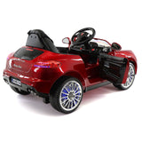 Kiddie Roadster 12V carro elétrico infantil com controle remoto dos pais R/C | Vermelho Cereja