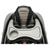 Kiddie Roadster 12V carro elétrico infantil com controle remoto dos pais R/C | Cinza Metálico