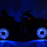 Kiddie Roadster 12V carro elétrico infantil com controle remoto dos pais R/C | Cinza Metálico