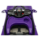 Kiddie Roadster 12V carro elétrico infantil com controle remoto dos pais R/C | Roxo