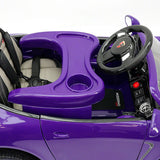 Kiddie Roadster 12V carro elétrico infantil com controle remoto dos pais R/C | Roxo