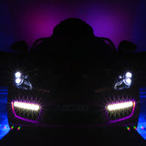 Kiddie Roadster 12V carro elétrico infantil com controle remoto dos pais R/C | Roxo