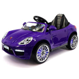 Kiddie Roadster 12V carro elétrico infantil com controle remoto dos pais R/C | Roxo