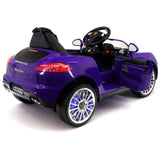 Kiddie Roadster 12V carro elétrico infantil com controle remoto dos pais R/C | Roxo