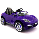 Kiddie Roadster 12V carro elétrico infantil com controle remoto dos pais R/C | Roxo