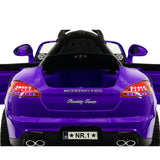 Kiddie Roadster 12V carro elétrico infantil com controle remoto dos pais R/C | Roxo