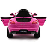 Kiddie Roadster 12V carro elétrico infantil com controle remoto dos pais R/C | Rosa