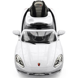 Kiddie Roadster 12V carro elétrico infantil com controle remoto dos pais R/C | Branco