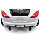 Kiddie Roadster 12V carro elétrico infantil com controle remoto dos pais R/C | Branco