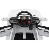 Kiddie Roadster 12V carro elétrico infantil com controle remoto dos pais R/C | Branco