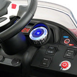 Carro de passeio Spider GT Kids 12V com controle remoto dos pais R/C | Preto