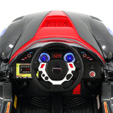 Carro de passeio Spider GT Kids 12V com controle remoto dos pais R/C | Preto