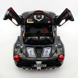 Carro de passeio Spider GT Kids 12V com controle remoto dos pais R/C | Preto