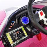 Carro de passeio Spider GT Kids 12V com controle remoto dos pais R/C | Rosa