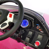 Carro de passeio Spider GT Kids 12V com controle remoto dos pais R/C | Rosa