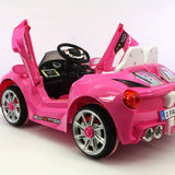 Carro de passeio Spider GT Kids 12V com controle remoto dos pais R/C | Rosa