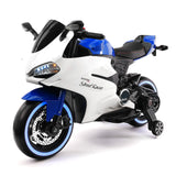 Motocicleta elétrica infantil Street Racer 12V | Azul