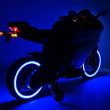 Motocicleta elétrica infantil Street Racer 12V | Azul