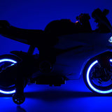 Motocicleta elétrica infantil Street Racer 12V | Azul