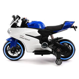 Motocicleta elétrica infantil Street Racer 12V | Azul
