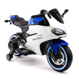 Motocicleta elétrica infantil Street Racer 12V | Azul