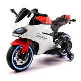 Motocicleta elétrica infantil Street Racer 12V | Vermelho