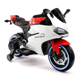Motocicleta elétrica infantil Street Racer 12V | Vermelho