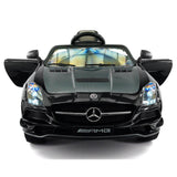Carro infantil Mercedes SLS AMG Final Edition 12V com controle remoto dos pais | Preto Metálico